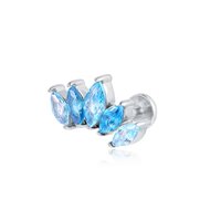 Piercing Brand Donna Princess in Acciaio Cristallo 14ER058T